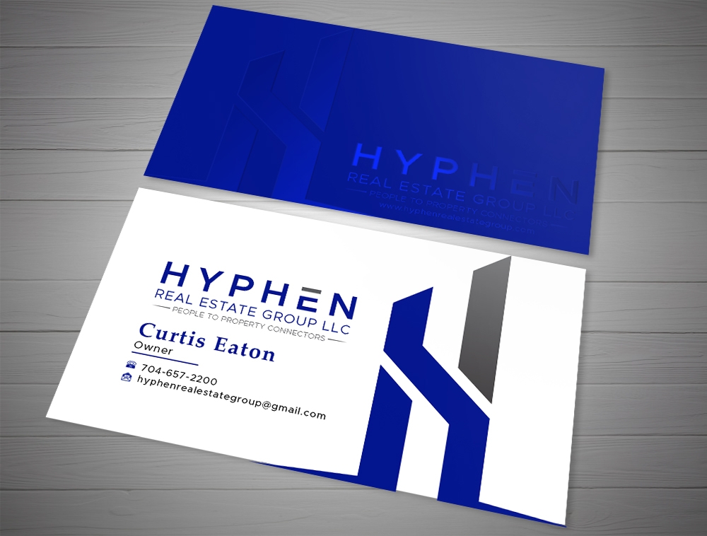 Hyphen Real Estate Group LLC logo design by Niqnish