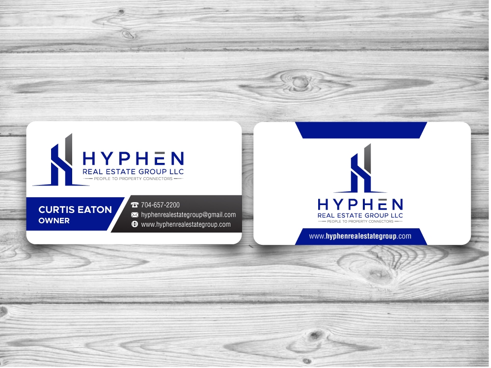 Hyphen Real Estate Group LLC logo design by jaize