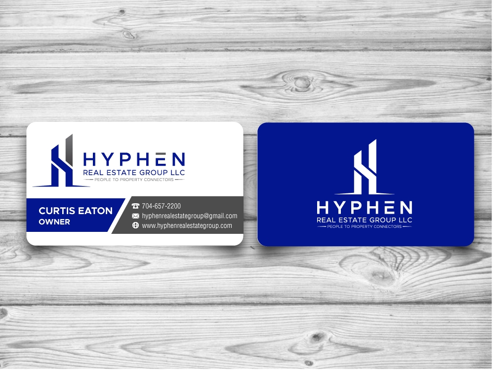 Hyphen Real Estate Group LLC logo design by jaize