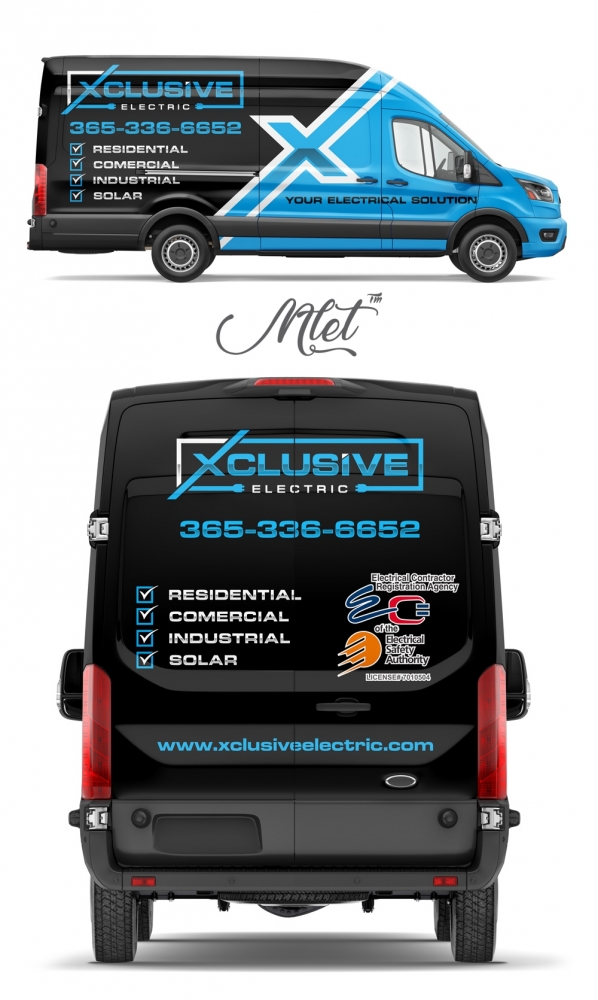 Xclusive Electric logo design by mletus