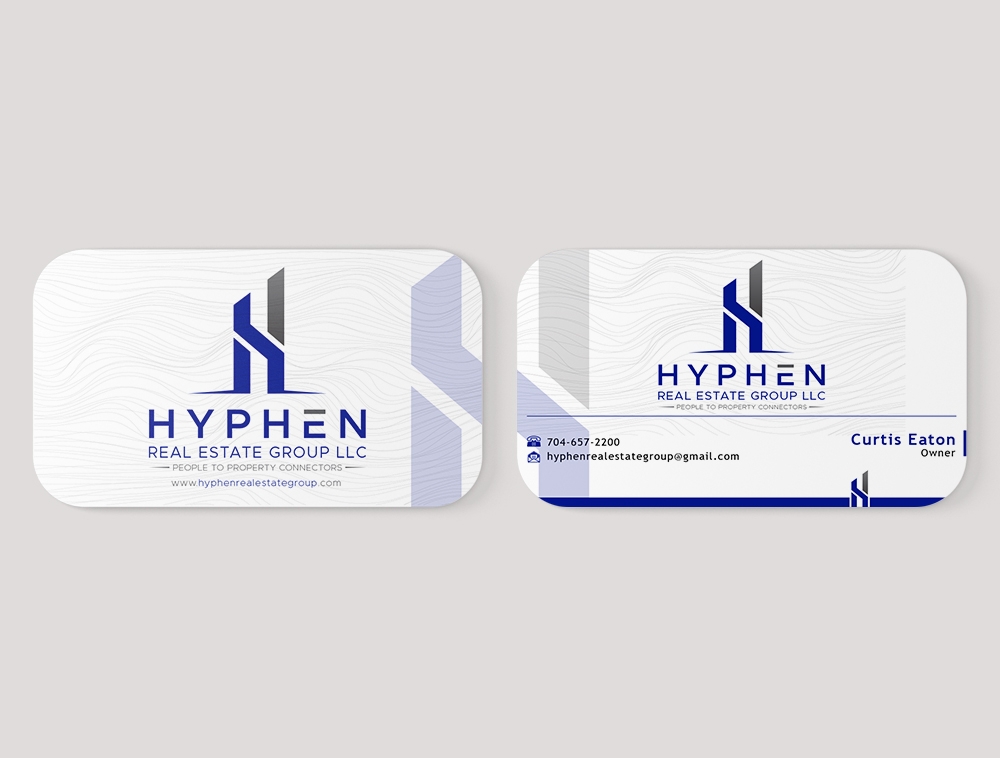 Hyphen Real Estate Group LLC logo design by Niqnish