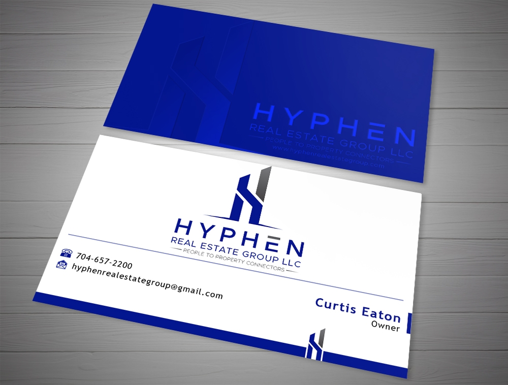 Hyphen Real Estate Group LLC logo design by Niqnish