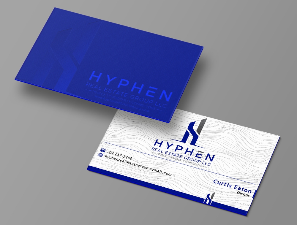 Hyphen Real Estate Group LLC logo design by Niqnish