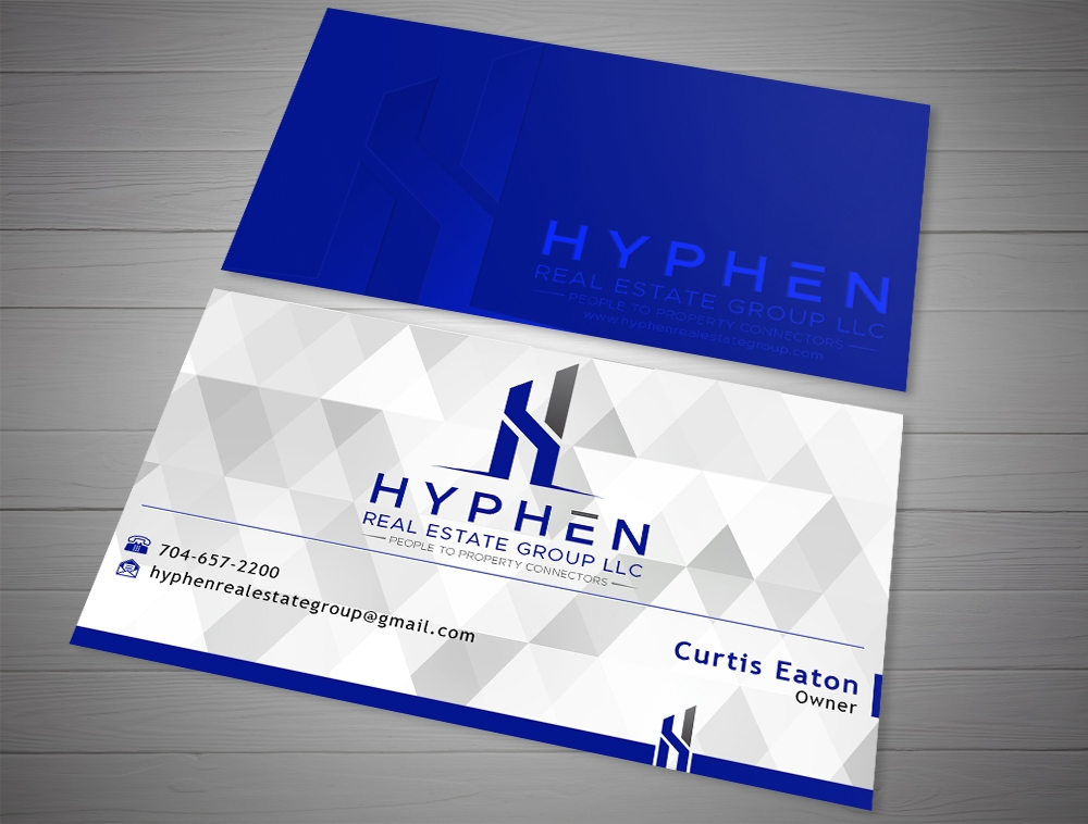 Hyphen Real Estate Group LLC logo design by Niqnish