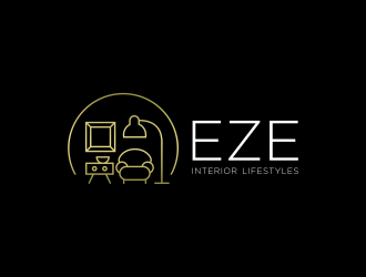 EzE  Interior Lifestyles   or EZE Interior Lifestyles logo design by yeve