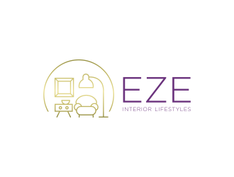 EzE  Interior Lifestyles   or EZE Interior Lifestyles logo design by yeve