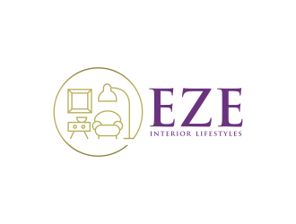 EzE  Interior Lifestyles   or EZE Interior Lifestyles logo design by yeve