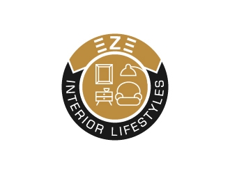 EzE  Interior Lifestyles   or EZE Interior Lifestyles logo design by pambudi