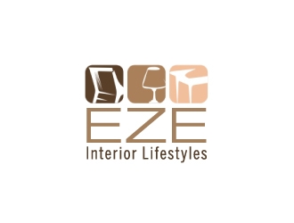 EzE  Interior Lifestyles   or EZE Interior Lifestyles logo design by AamirKhan