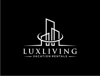 LuxLiving Vacation Rentals logo design by KaySa