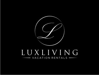 LuxLiving Vacation Rentals logo design by KaySa