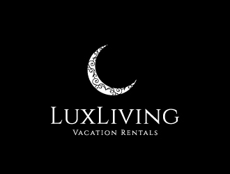 LuxLiving Vacation Rentals logo design by zakdesign700