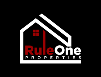 Rule One Properties logo design by Mahrein