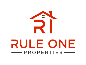 Rule One Properties logo design by larasati