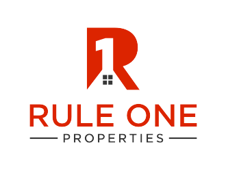 Rule One Properties logo design by larasati