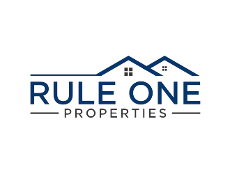 Rule One Properties logo design by larasati