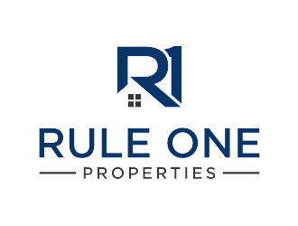 Rule One Properties logo design by larasati