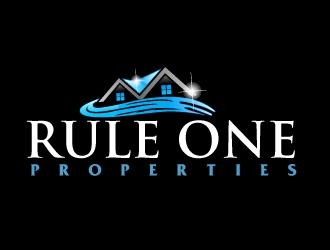 Rule One Properties logo design by AamirKhan