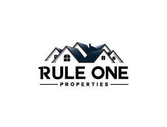 Rule One Properties logo design by Donadell