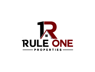 Rule One Properties logo design by Donadell