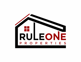 Rule One Properties logo design by Mahrein