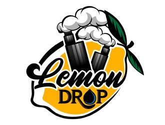 Lemon drop logo design by DreamLogoDesign