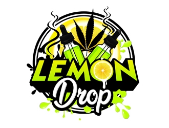 Lemon drop logo design by DreamLogoDesign