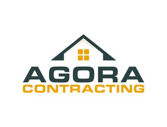 Agora Contracting logo design by DeyXyner