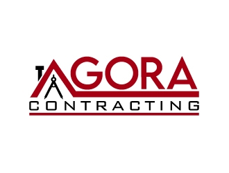 Agora Contracting logo design by Foxcody