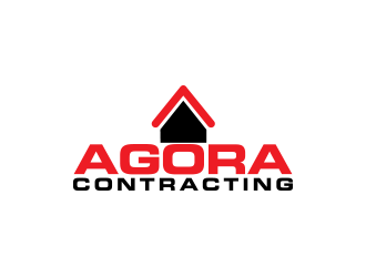 Agora Contracting logo design by Inlogoz