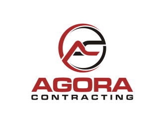 Agora Contracting logo design by rief