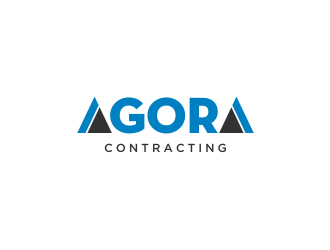 Agora Contracting logo design by christabel