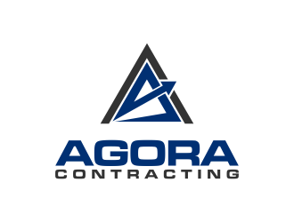 Agora Contracting logo design by Purwoko21