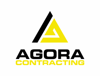 Agora Contracting logo design by Renaker