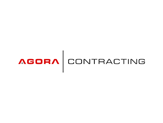 Agora Contracting logo design by ndaru