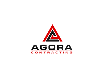 Agora Contracting logo design by ndaru