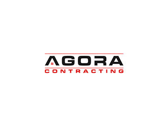 Agora Contracting logo design by ndaru