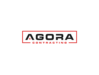 Agora Contracting logo design by ndaru