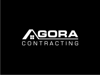 Agora Contracting logo design by Adundas