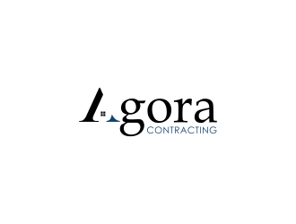 Agora Contracting logo design by Msinur