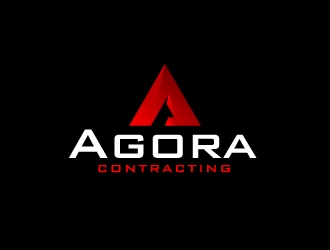 Agora Contracting logo design by AamirKhan