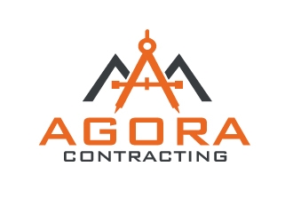 Agora Contracting logo design by Foxcody