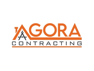 Agora Contracting logo design by Foxcody