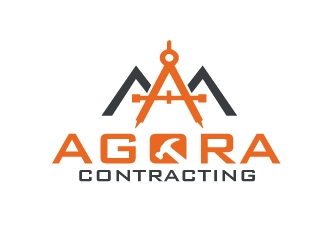 Agora Contracting logo design by Foxcody