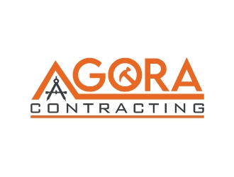 Agora Contracting logo design by Foxcody