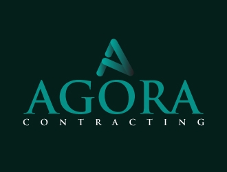 Agora Contracting logo design by AamirKhan