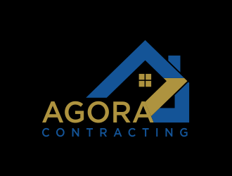 Agora Contracting logo design by azizah