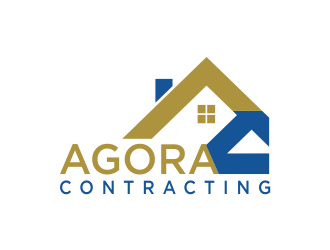 Agora Contracting logo design by azizah