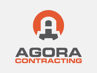 Agora Contracting logo design by Renaker