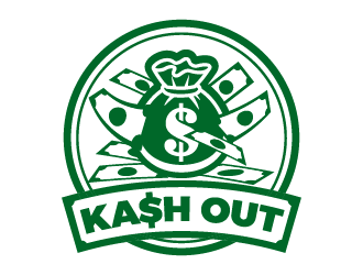 Kash out  logo design by justin_ezra